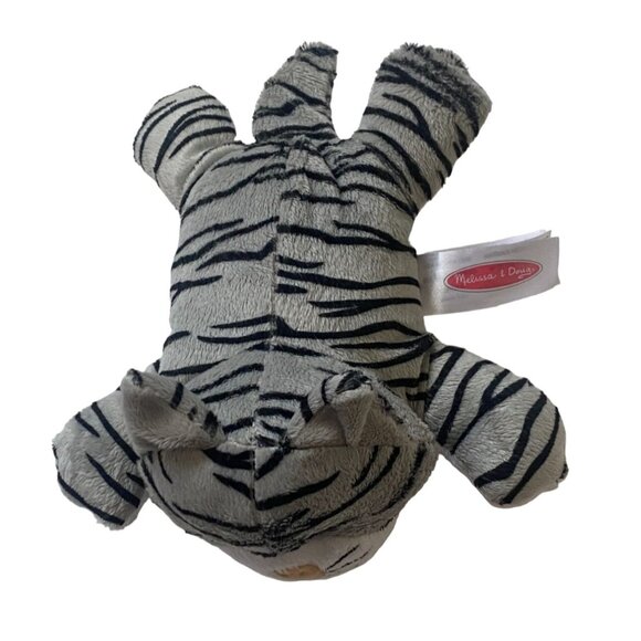 Melissa and Doug Cat Kitten Gray White Black Plush 9" Stuffed Animal Toy - Picture 2 of 5